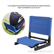 Stadium Bleacher Seats Folding Portable Stadium Bleacher Cushion Chair Durable Padded Seat With Back,Blue 568963270
